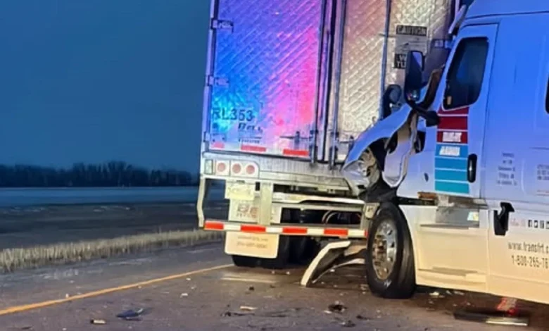 Herbert Fire Department responds to collision on Trans-Canada