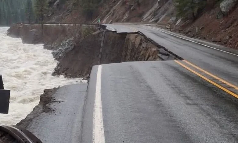 Highway 2 will be closed "for months" due to storm damage