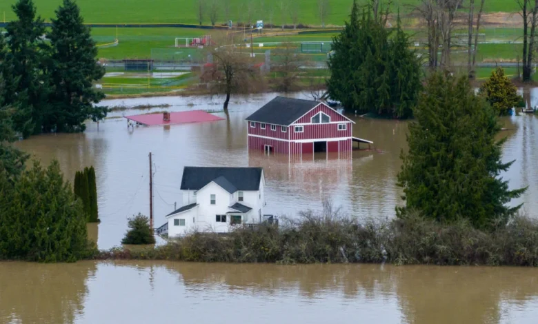 Historic floods have washed away homes and stranded families in Washington state