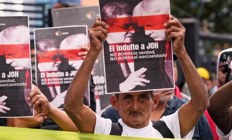 Honduras seeks arrest of ex-President Hernández after Trump pardon : NPR