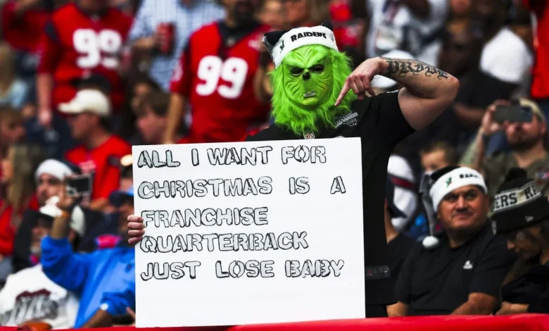 How Giants-Raiders impacts race to No. 1 pick, with Browns, Jets still lurking