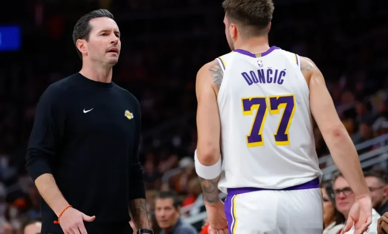 How JJ Redick made a small but important change for Luka Dončić