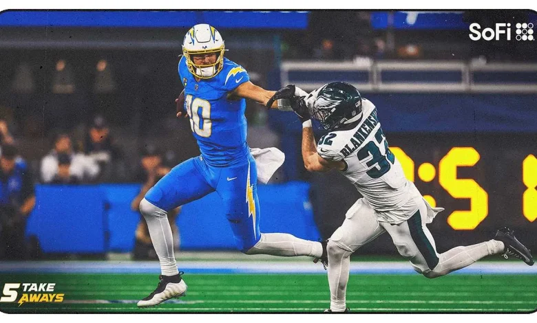 How Justin Herbert & the Chargers Were Victorious Against Eagles in Primetime