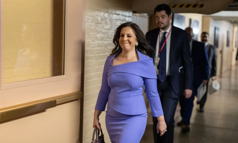 How MAGA star Elise Stefanik came for Mike Johnson’s head — and walked away getting what she wanted