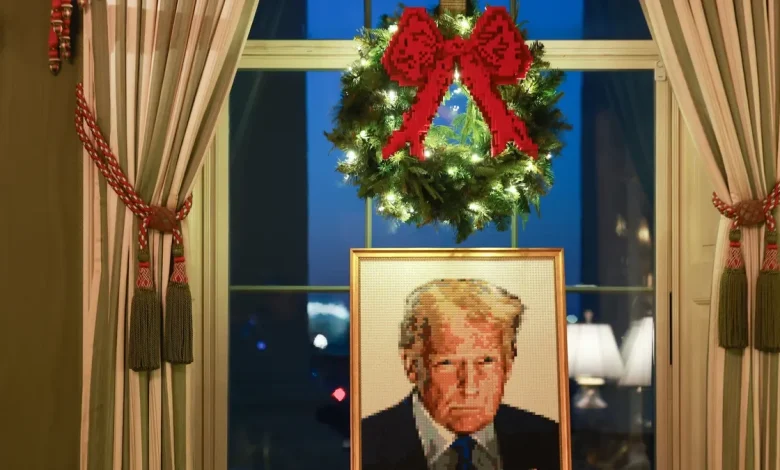 How Melania Trump decorated the White House for Christmas 2025