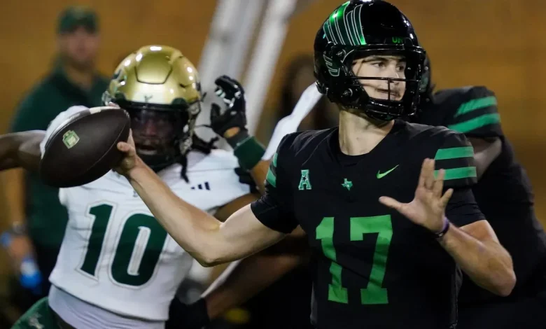 How North Texas QB Drew Mestemaker went from high school backup to nation's leading passer