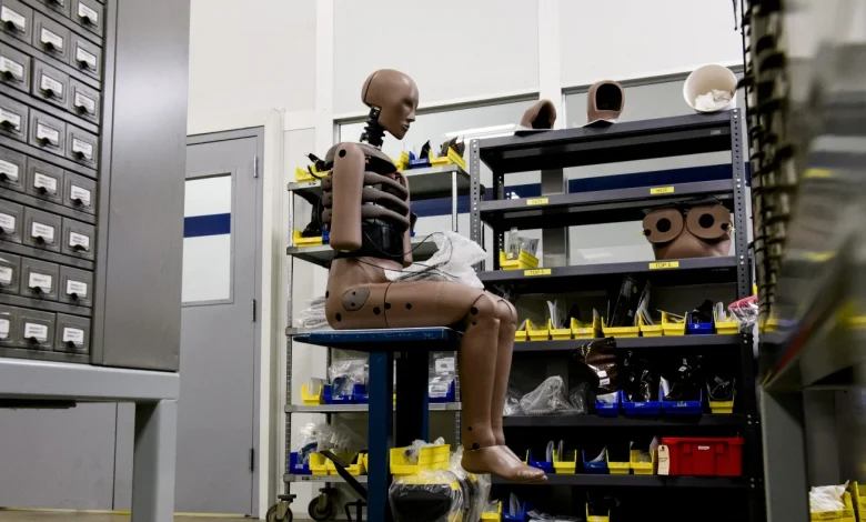 How do crash test dummies work? See how they’re made : NPR