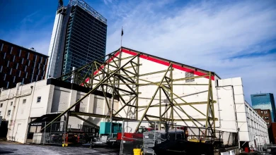 How is Matthews Arena being deconstructed?