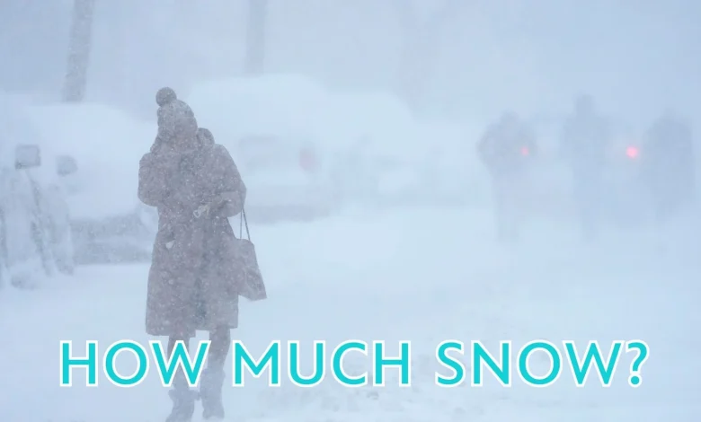 How much snow from winter storm 12/26/25: Snowfall totals from NYC, NY, NJ and CT