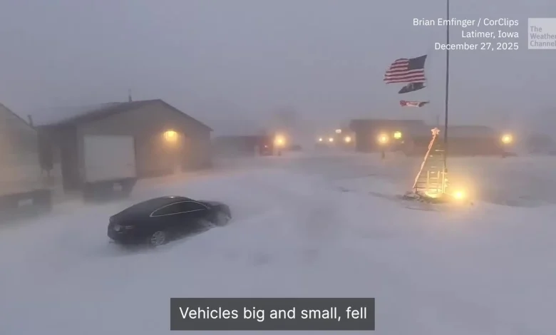 Howling Winds, Blinding Snow And Pileups Across Midwest