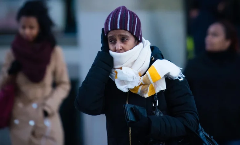 Howling winds, much colder weather blow into Maryland on Monday