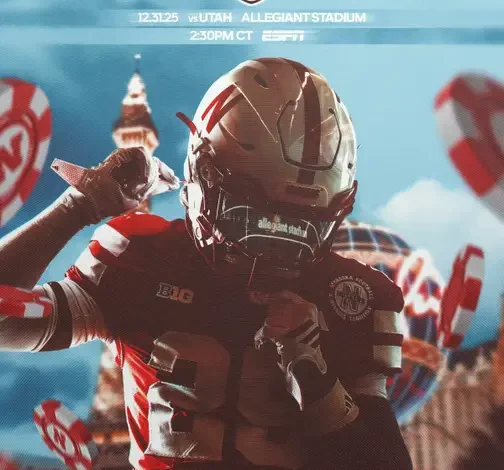 Huskers Selected for 2025 SRS Distribution Las Vegas Bowl - University of Nebraska - Official Athletics Website