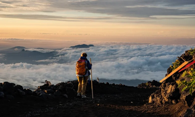 I climbed Mount Fuji to try udon noodles at 12,000 feet