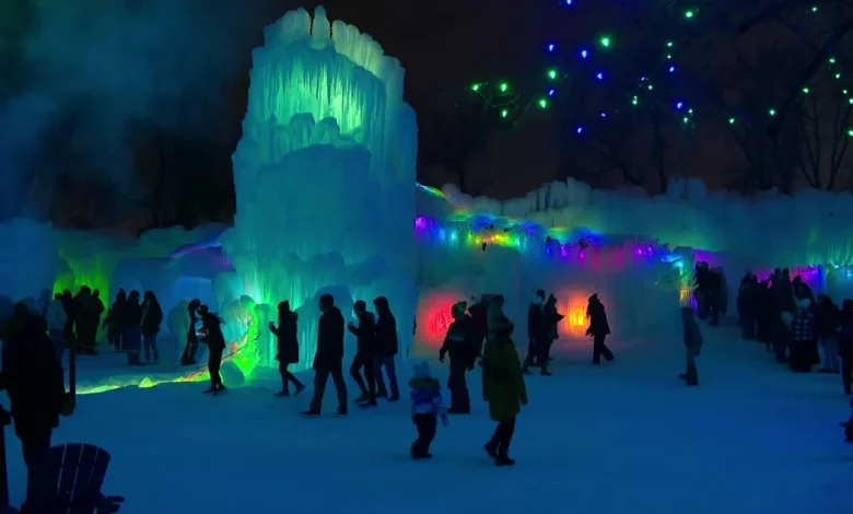 Ice Castles at Minnesota State Fairgrounds opens on its earliest date ever