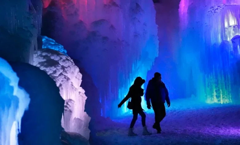 “Ice Castles” opens its door to visitors Friday