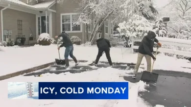 Icy conditions for Monday commute as snow cleanup continues across the Philadelphia region