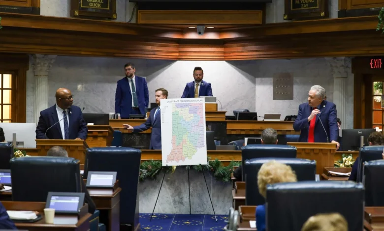 In a setback for Trump, Indiana lawmakers defeat redistricting plan : NPR