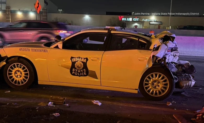 Indiana State Trooper Keith Martin struck by impaired driver for 3rd time in four years near Indianapolis