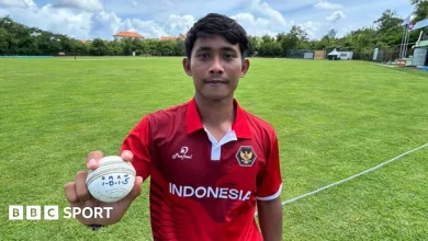 Indonesia's Gede Priandana takes five wickets in over in T20 against Cambodia