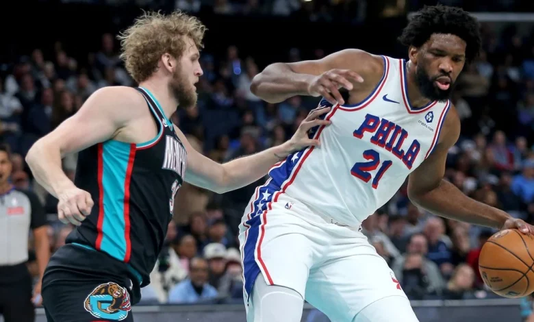Instant observations: Joel Embiid and Tyrese Maxey carry the load for the Sixers, and VJ Edgecombe brings them home with overtime game-winner