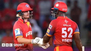 International League T20 results: Jordan Cox & Rovman Powell hit Capitals to big win v Knight Riders