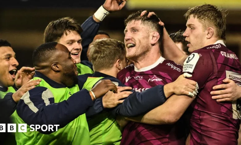 Investec Champions Cup: Clermont Auvergne 14-35 Sale Sharks - Visitors clinch bonus-point win