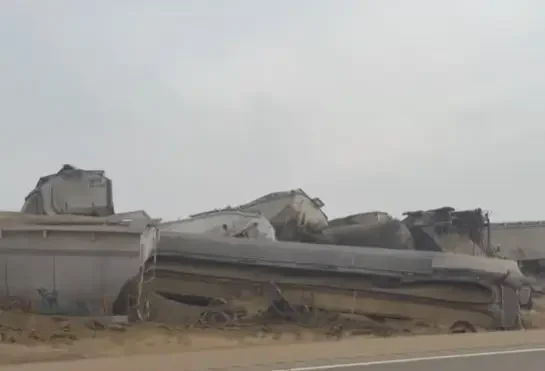 Investigators deployed to scene following a train derailment near Cranbrook, B.C.