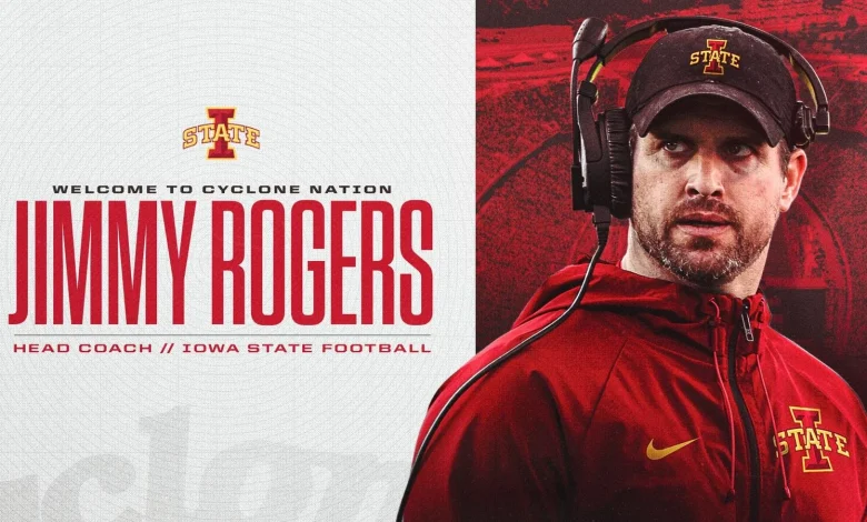 Iowa State Names Jimmy Rogers Head Football Coach