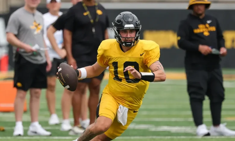Iowa football’s QB competition for 2026 has already begun | Leistikow