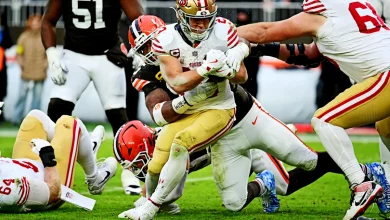 Is Christian McCaffrey playing today with back injury?