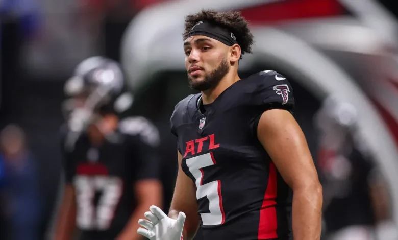 Is Drake London playing tonight? Status, injury update for Faclons WR