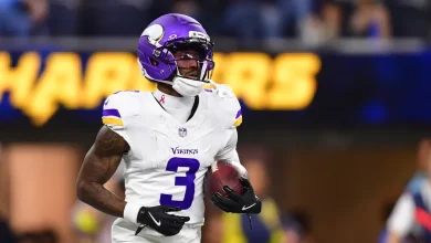 Is Vikings WR Jodan Addison playing today vs Cowboys?