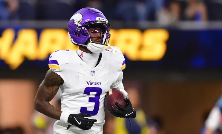 Is Vikings WR Jodan Addison playing today vs Cowboys?