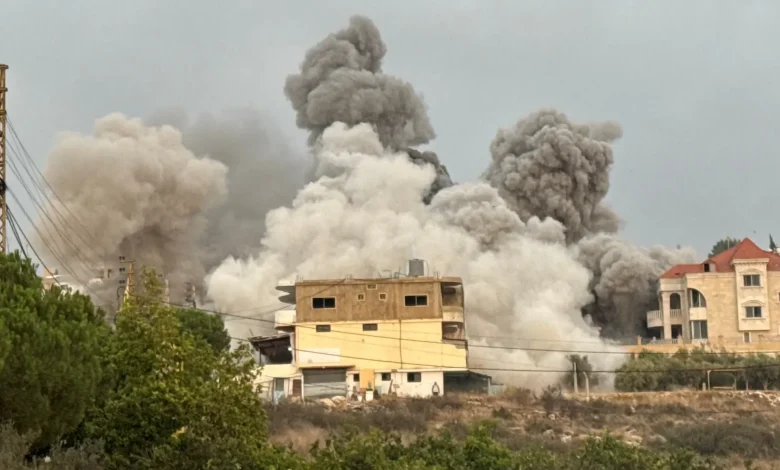 Israel launches new wave of air attacks on Lebanon, straining fragile truce