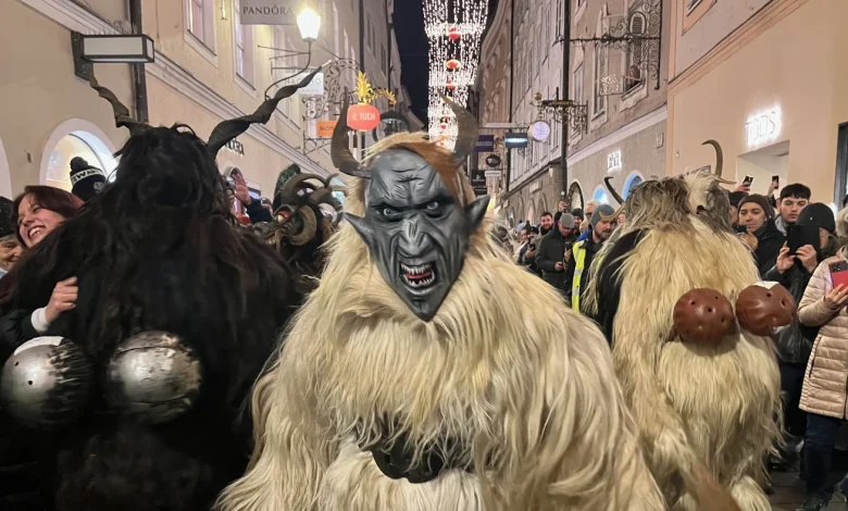It’s Christmastime —– and if you live in the Alps, watch out! Krampus is coming : NPR
