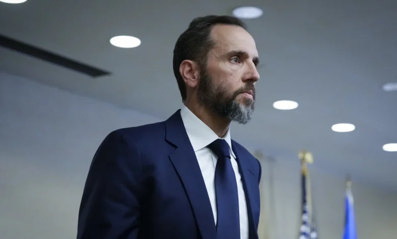 Jack Smith defends his prosecutions of Trump in closed-door session in Congress : NPR