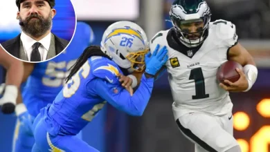 Jason Kelce sums up Eagles frustration after loss with one-word tweet