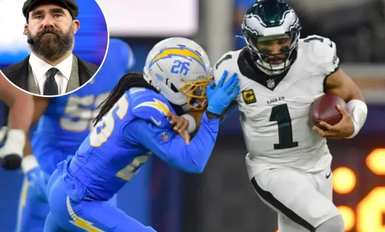 Jason Kelce sums up Eagles frustration after loss with one-word tweet