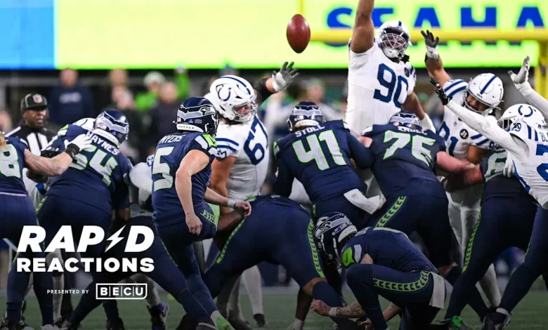 Jason Myers’ Six Field Goals And A Strong Defensive Effort Carry The Seahawks To Victory Over The Colts