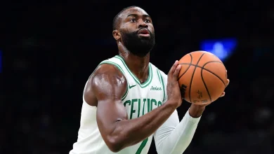 Jaylen Brown Unveils 3D-Printed Basketball Shoe Before Lakers Game