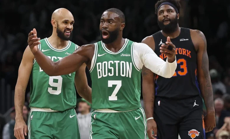 Jaylen Brown says Celtics showing ‘huge amounts of growth’ after win over Knicks