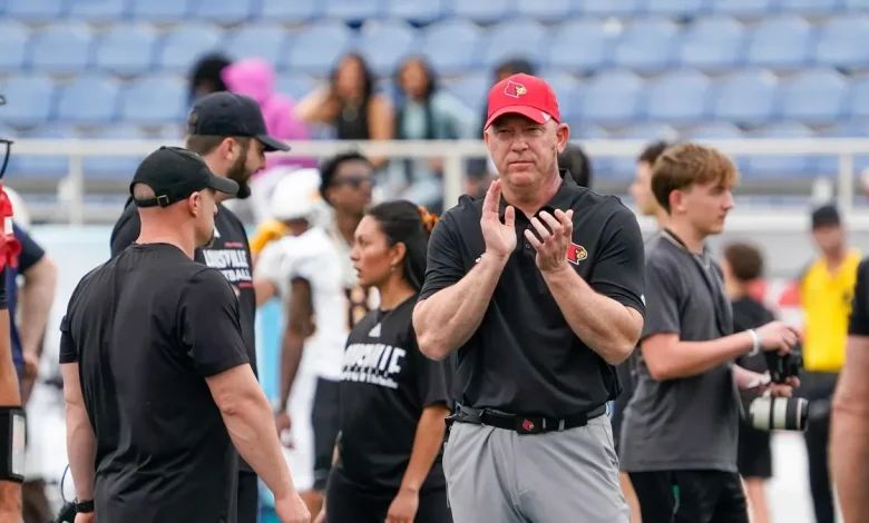 Jeff Brohm on Michigan football coach search to replace Sherrone Moore