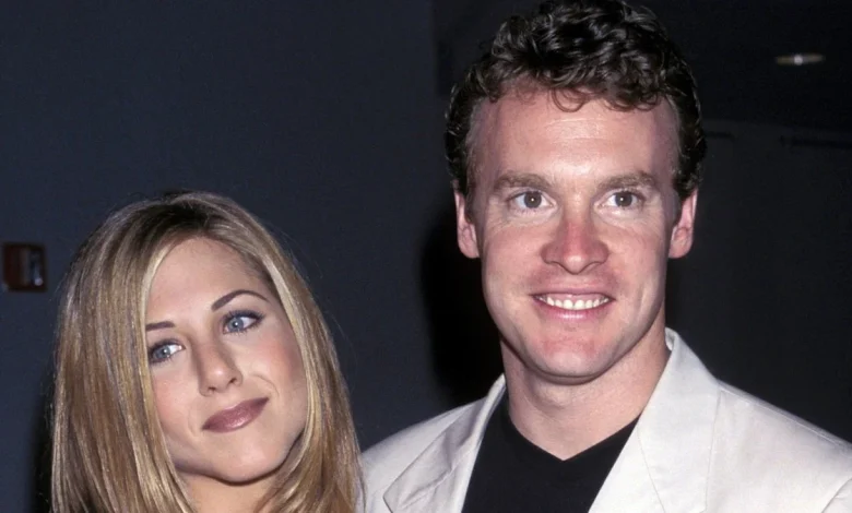 Jennifer Aniston's ex looks worlds away from his Memphis Belle days in latest outing