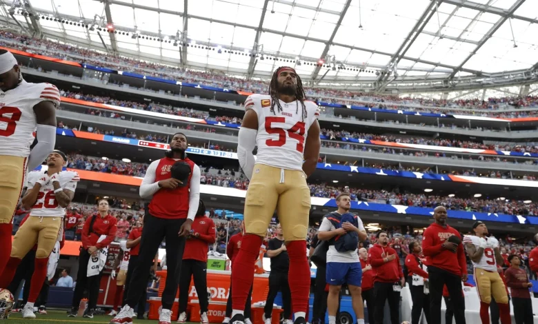 John Lynch: I wouldn’t put it past Fred Warner to be ready to play in the playoffs