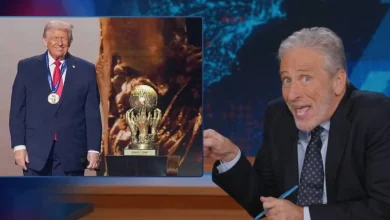 Jon Stewart Mocks Trump's 'Made Up' FIFA Peace Prize