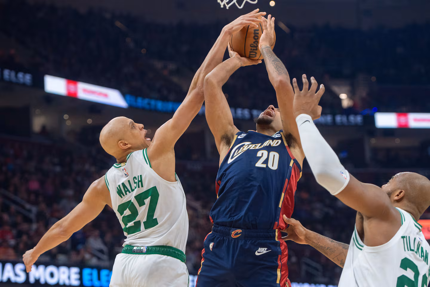 Jordan Walsh is learning to do the dirty work for the Celtics