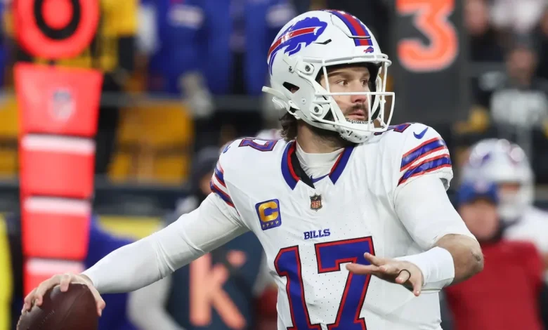 Josh Allen and Cameron Heyward go face to face trash talking, Bills QB takes big hit