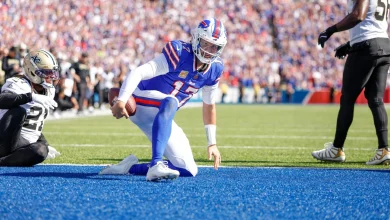 Josh Allen is No. 1 QB all-time in rushing TDs, and would be No. 25 among running backs