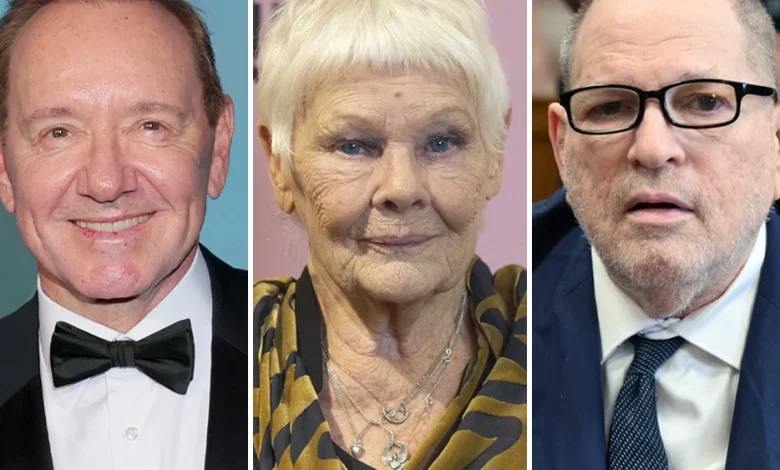Judi Dench Texts Kevin Spacey, Says Harvey Weinstein 'Has Done His Time'