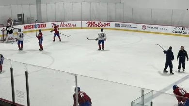 Juraj Slafkovsky lost his spot on the first line